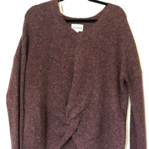 Tie-front Sweater